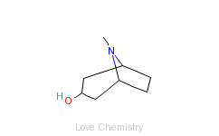 CAS:120-29-6_托品醇的分子结构