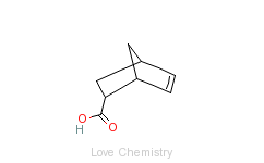 CAS:120-74-1_5-降冰片烯-2-羧酸的分子结构