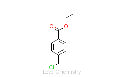 CAS:1201-90-7_4-氯甲基苯甲酸乙酯的分子结构