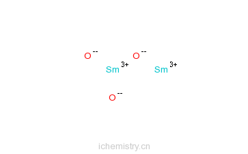 CAS:12060-58-1_三氧化二钐的分子结构