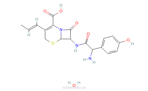 CAS:121123-17-9_头孢丙烯的分子结构