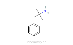 CAS:122-09-8_1-甲基-3-苯基丙胺的分子结构