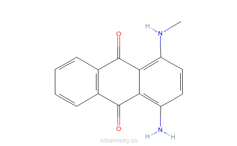 CAS:1220-94-6_1--4-(׻)Ӣƣ1-amino-4-methylamino-anthraquinonķӽṹ