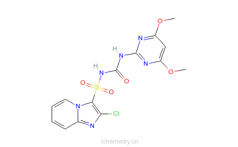 CAS:122548-33-8_咪唑磺隆的分子结构