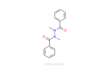 CAS:1226-43-3_1,2-二甲基-1,2-二苯甲酰肼的分子结构