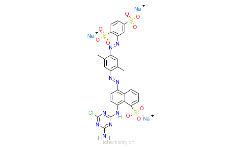 CAS:12270-76-7_C.I.活性橙35的分子结构