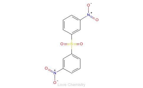 CAS:1228-53-1_3,3'-二硝基二苯砜的分子结构