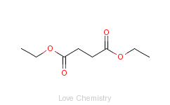 CAS:123-25-1_丁二酸二乙酯的分子结构