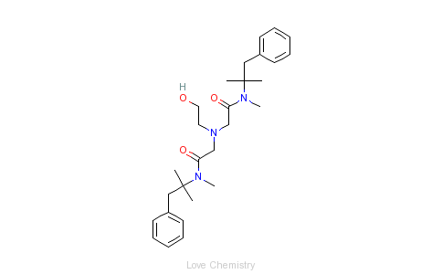 CAS:126-27-2_奥昔卡因的分子结构