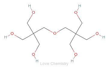 CAS:126-58-9_双季戊四醇的分子结构