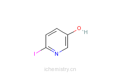 CAS:129034-38-4_2-碘-5-羟基吡啶的分子结构