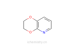 CAS:129421-32-5_2,3-二氢-1,4-二�f并[2,3-b]吡啶的分子结构