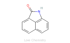 CAS:130-00-7_1,8-萘内酰亚胺的分子结构