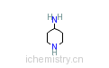 CAS:13035-19-3_4-氨基哌啶的分子结构