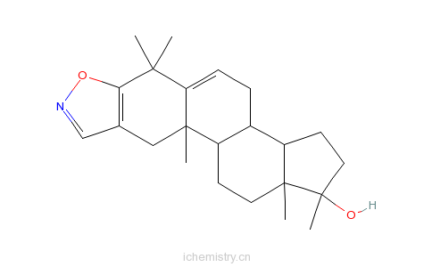 CAS:13074-00-5_(17b)-4,4,17-Trimethylandrosta-2,5-dieno[2,3-d]isoxazol-17-olķӽṹ