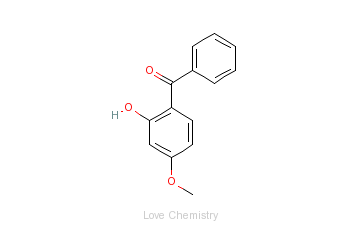 CAS:131-57-7_紫外线吸收剂UV-9的分子结构