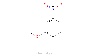 CAS:13120-77-9_5-硝基-2-甲基苯甲醚的分子结构