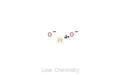 CAS:1314-15-4_二氧化铂的分子结构