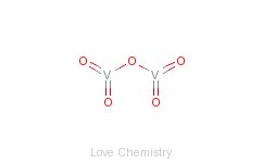 CAS:1314-62-1_五氧化二钒的分子结构