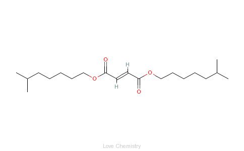 CAS:1330-75-2_富马酸二异辛酯的分子结构