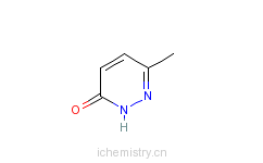 CAS:13327-27-0_6-甲基-3(2H)-哒嗪酮的分子结构