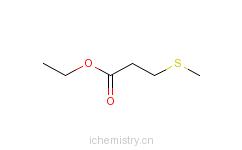 CAS:13327-56-5_3-甲硫基丙酸乙酯的分子结构