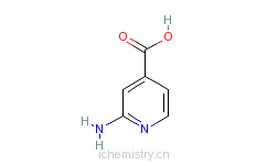 CAS:13362-28-2_2-氨基异烟酸的分子结构