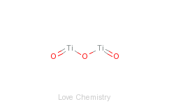 CAS:1344-54-3_三氧化二钛的分子结构