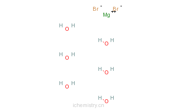 CAS:13446-53-2_溴化镁的分子结构