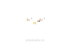 CAS:13455-12-4_二溴化铂的分子结构