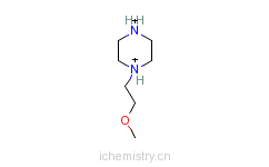 CAS:13484-40-7_1-(2-甲氧基乙基)哌嗪的分子结构