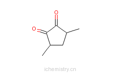 CAS:13494-07-0_3,5-二甲基-1,2-环戊二酮的分子结构