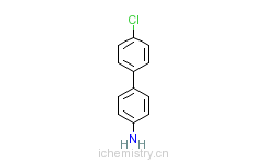 CAS:135-68-2_4-氨基-4'-氯联苯的分子结构