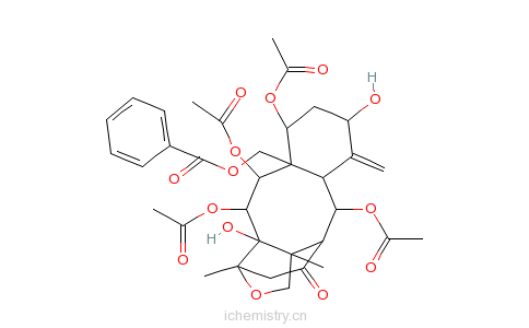CAS:135730-55-1_紫杉碱M的分子结构
