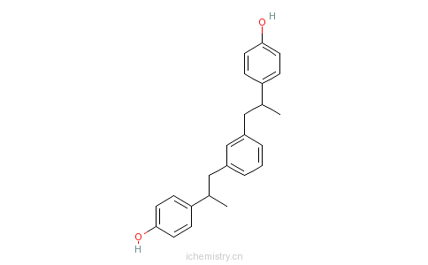 CAS:13595-25-0_双酚M的分子结构