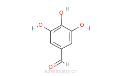 CAS:13677-79-7_3,4,5-三羟基苯甲醛的分子结构