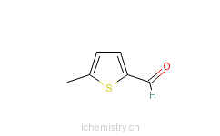 CAS:13679-70-4_5-甲基-2-噻吩甲醛的分子结构