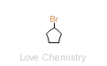 CAS:137-43-9_溴代环戊烷的分子结构
