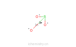 CAS:13709-93-8_硼酸铟的分子结构
