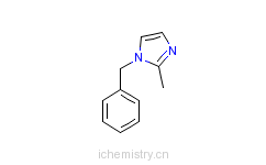 CAS:13750-62-4_1-苄基-2-甲基咪唑的分子结构