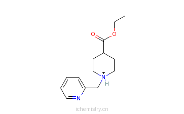 CAS:138030-53-2_1-Pyridin-2-ylmethylpiperidine-4-carboxylicacidethylesterķӽṹ