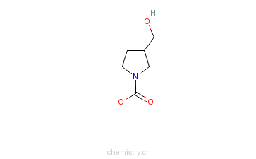 CAS:138108-72-2_(R)-3-Hydroxymethylpyrrolidine-1-carboxylicacidtert-butylesterķӽṹ
