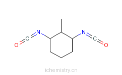 CAS:13912-56-6_1,3-二异氰酸根合-2-甲基环己烷的分子结构