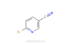 CAS:139585-70-9_2-溴-5-氰基吡啶的分子结构