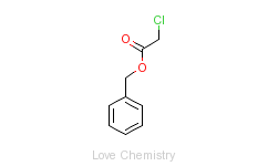 CAS:140-18-1_氯乙酸苄酯的分子结构