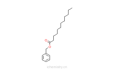 CAS:140-25-0_十二酸苯甲酯的分子结构