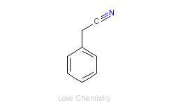 CAS:140-29-4_苯乙腈的分子结构