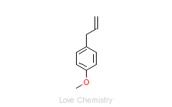 CAS:140-67-0_4-烯丙基苯甲醚的分子结构