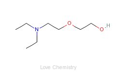 CAS:140-82-9_2-(2-二乙氨基乙氧基)乙醇的分子结构