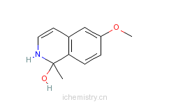 CAS:140683-35-8_1-甲基-6-甲氧基异喹啉的分子结构